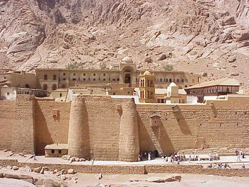 Святой Екатерины монастырь на горе Синай
